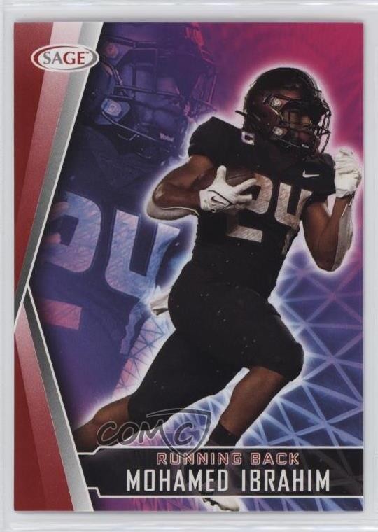 2022 SAGE Low Series Red Mohamed Ibrahim #41 0q0m