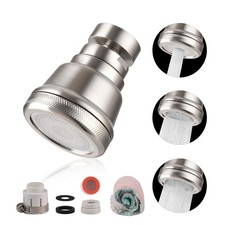 Kitchen Faucet Head 360  Rotatable Soild Brass Faucet Sprayer Head Replacemen...