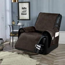 STONECREST Recliner Chair 25" Regular & DeepSeat, Chocolate 
