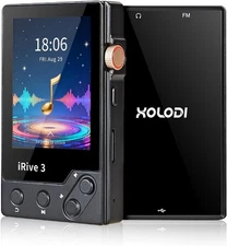 iRive3 MP3 Player Clear HiFi Stereo Sound 32GB Bluetooth Music Player with FM