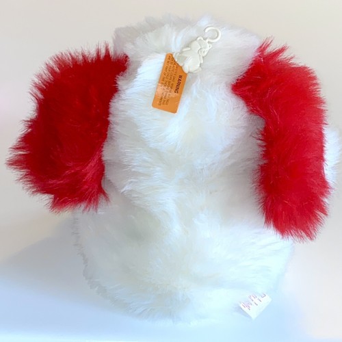 Peluche cane cucciolo rosso bianco Fairview vintage 16” Kmart San Valentino NUOVO - Foto 8 di 13