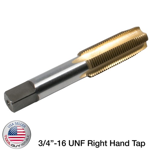 3/4"-16 UNF grifo derecho recubierto de titanio de tungsteno recubierto de tungsteno - Imagen 2 de 2