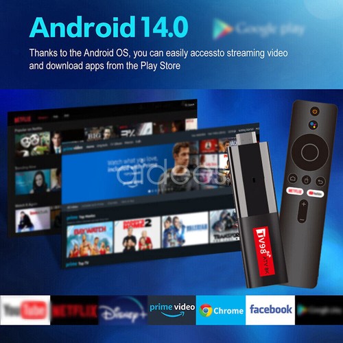 Mini TV Stick Box Android Dual WiFi 2.4G 5G Smart TV Box 4K UHD Media Player NEW - Bild 47 von 54