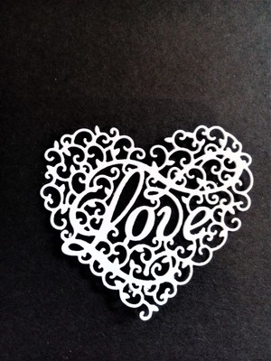 Love Hearts x 8 Metal Die Cutter