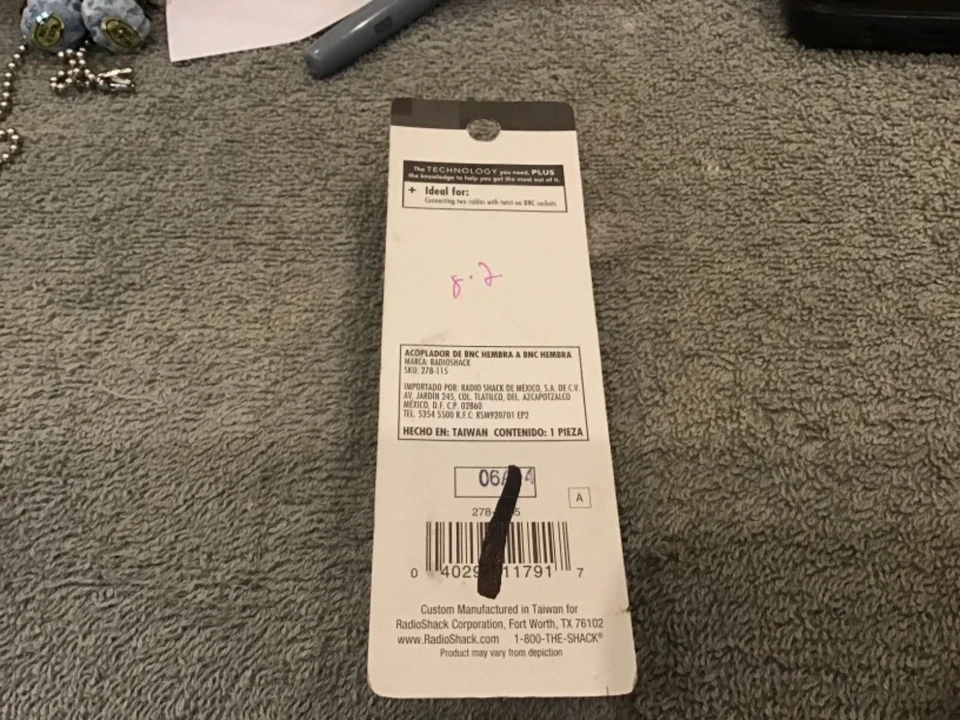 BNC Female Coupler Female To Female 278-0115 - Coupler - Deal - Image 2 of 3