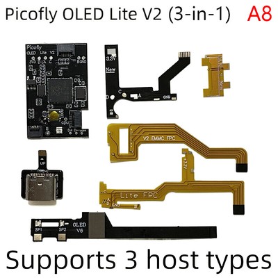 For Switch Oled Lite CPU Flex Ribbon Cable RP2040 Game Console Chip Replacement