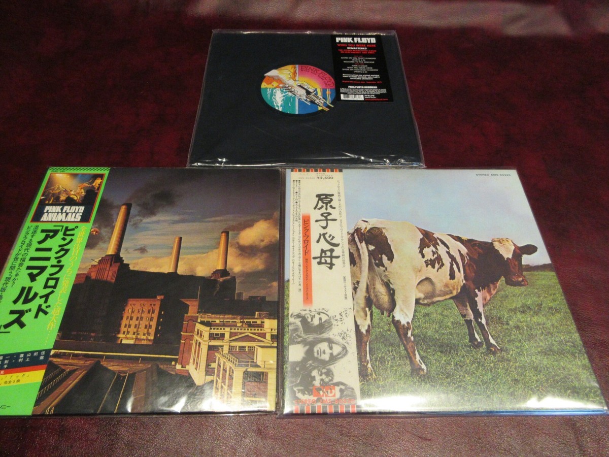 PINK FLOYD WISH YOU WERE HERE 180G USA 2016 LP + JAPAN OBI ANALOG