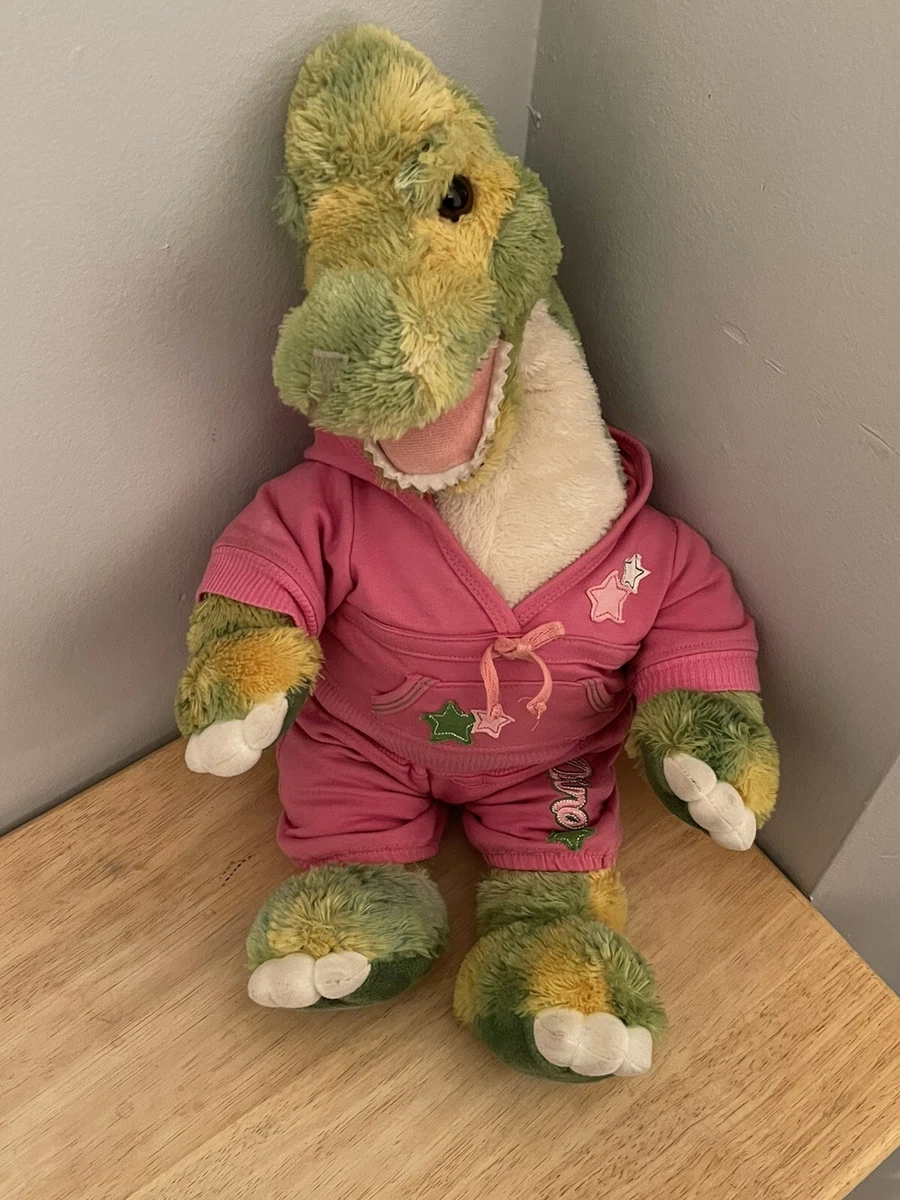 Pink dino hoodie sale