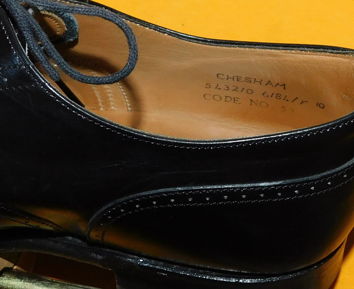 [チーニー] CHEANEY OLD / BLACK 7 Cheaney Cap Toe Ox Shoes Balmoral / Uk7.5 / Black / N71172