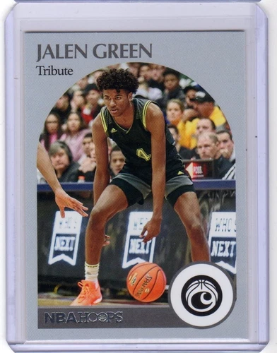 2021-22 Panini Chronicles Draft Picks Hoops Retro Jalen Green RC Rockets Rookie