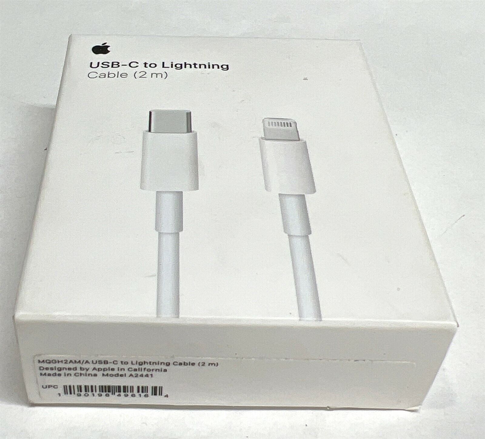 Câble USB Lightning 2 mètres avec boite Apple Original – ABYTONPHONE