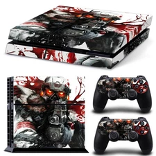 Sony PS4 PLAYSTATION 4 Skin Design Sticker Screen Protector Set - Soldier 3