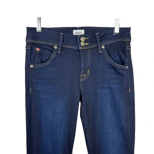 Hudson | Beth Mid Rise Baby Boot Bootcut Jeans Size 27 Style WM176DED - Picture 2 of 8