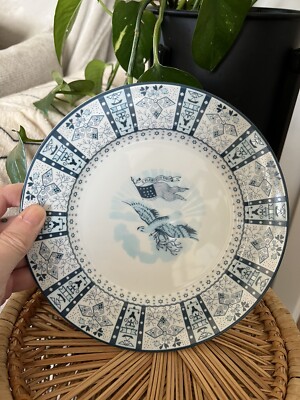 White House China Woodmere China Dessertteller Zachary Taylor Limited Edition