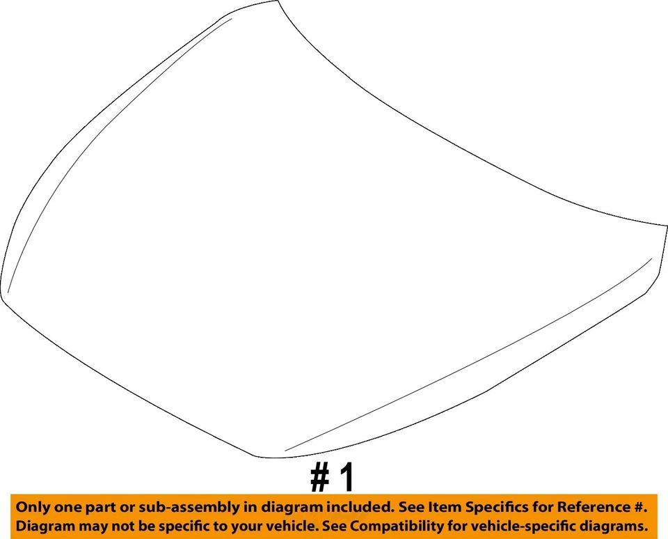 Used Hood fits: 2014 Infiniti Q50 Grade A Foto 4 de 4