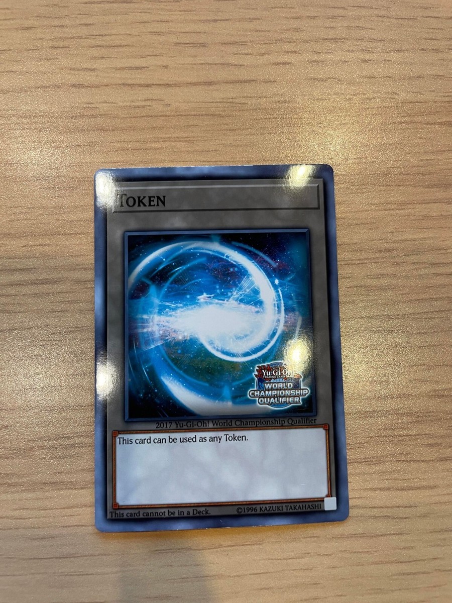 Blue Galaxy Blank Token 2017 WCQ Yugioh World Championship Qualifier | eBay