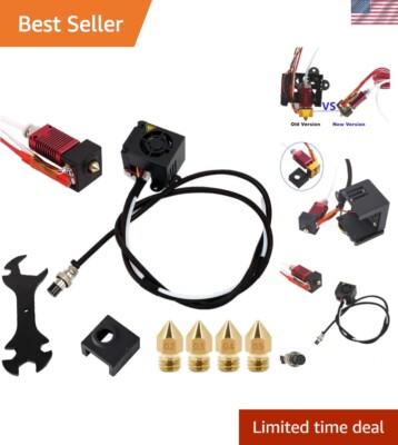 High-Quality CR-10S 3D Printer Replacement Parts - Aluminum Extruder Hot End Kit