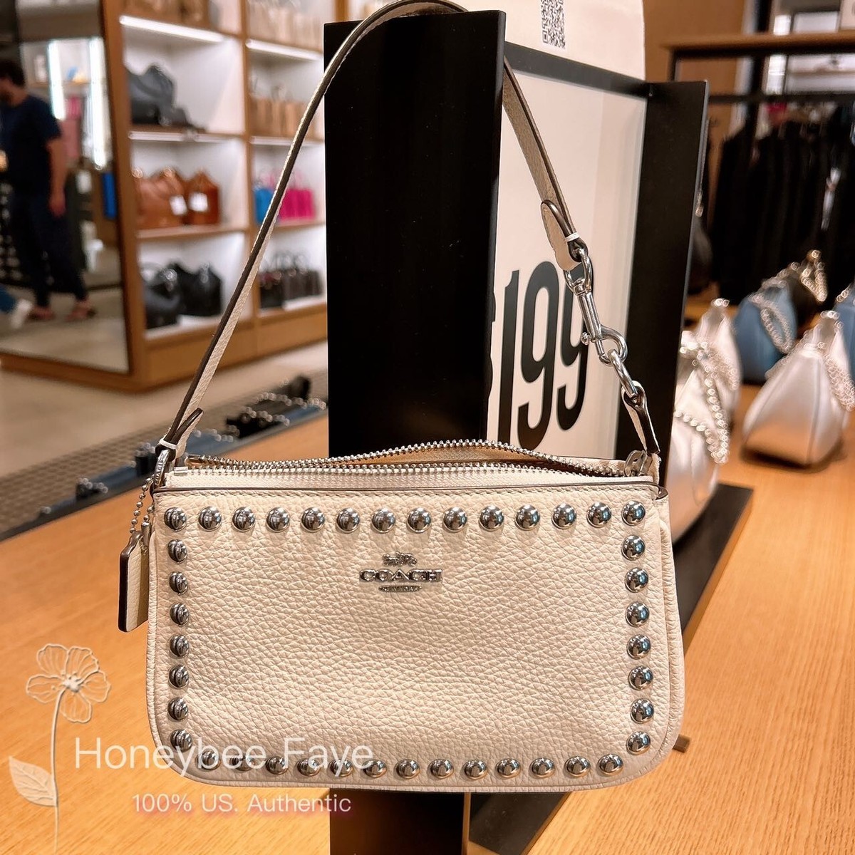 COACH＊シグネチャーリベット＊ ノリータ 19 Coach Nolita 19 With Signature Rivets | Brixton Baker