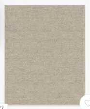 Ruggable Melange Light Gray Area Rug - 8x 10. Washable!