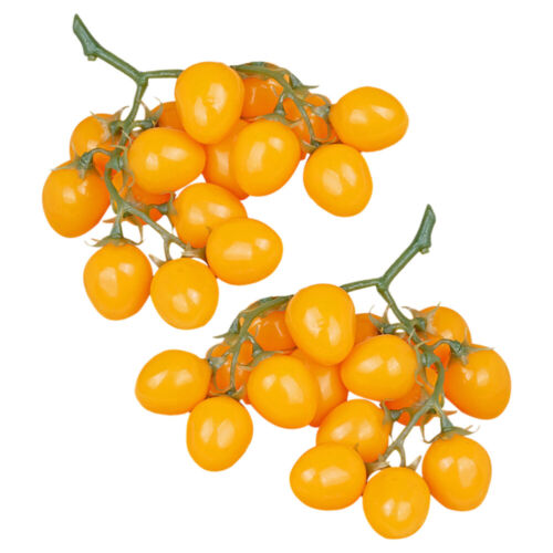  4 pcs Simulated Cherry Tomato Models Artificial Fruit Models Fake Fruit - Picture 1 of 11