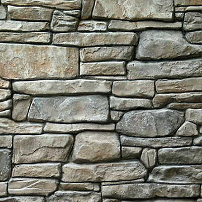 Vertical Stamp Stone Decorative Concrete Cement Imprint Texture