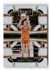 2024 Panini Select WNBA - Silver Prizm #95 Marina Mabrey