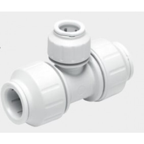 Té inégal instantané pour réparer une fuite et dériver un tube 28 mm vers 15 mm