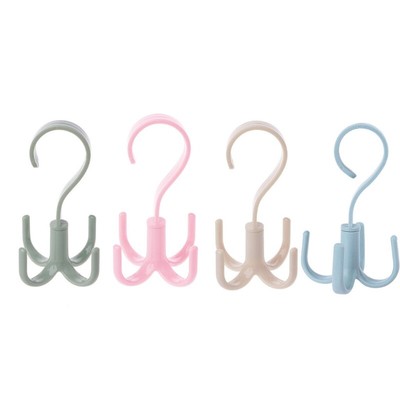 360 Degree Rotating Belt Hanger Scarf Tie Rack Holder Hook Closet