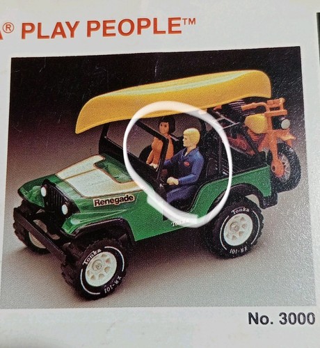 Vintage TONKA TOYS 5.5" PLAY PEOPLE 1978 Man Action Figure no.1 - Picture 7 of 7