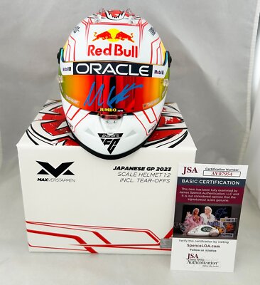 スポーツ選手 M.Verstappen Red Bull Arai 1/2 Helmet Oracle Red Bull Racing 1:2 Max Verstappen 2024 Season Mini