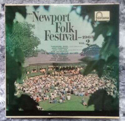 V/A The Newport Folk Festival 1963-The Evening Concerts: Vol. 2 LP Pete Seeger
