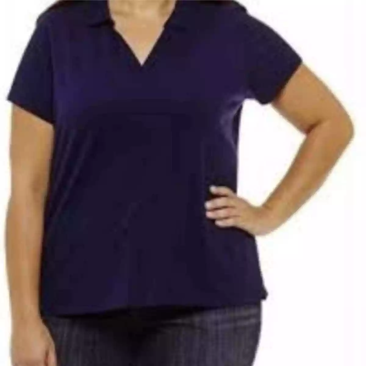 St john's bay polo shirts womens hotsell