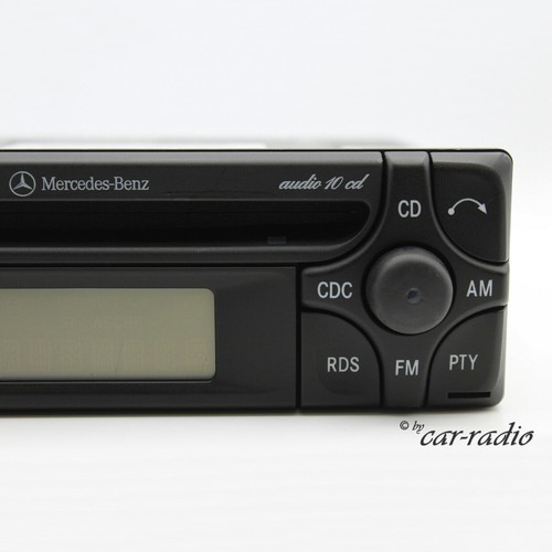 Oryginalne radio samochodowe Mercedes Audio 10 CD MF2910 CD-R Alpine Becker RDS Radio GS49 - Zdjęcie 1 z 10