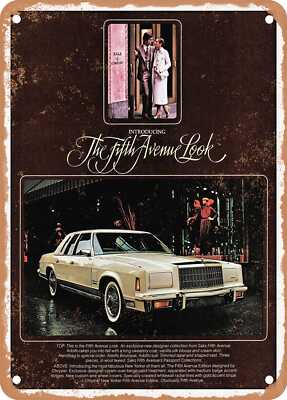 METAL SIGN - 1979 Chrysler New Yorker Fifth Avenue Edition 2 Vintage Ad