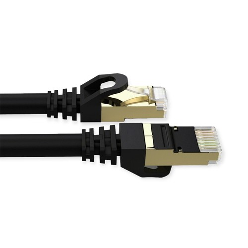 Cable Ethernet CAT 8 chapado en oro de 0,5 pies a 100 pies rj45 40 GB lote red LAN de parche - Imagen 33 de 109