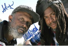 Steel Pulse autographs signed 20x30 cm picture 