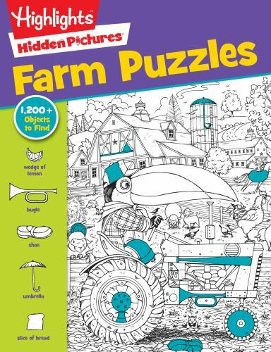 Farm Puzzles [Highlights Hidden Pictures] NEW
