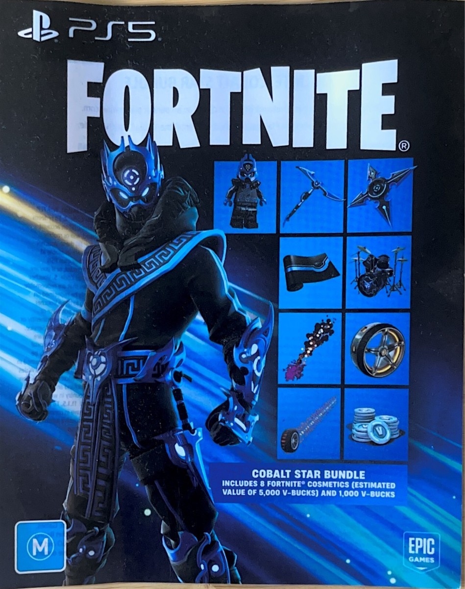 PS5 Digital Code Fortnite Cobalt Star Bundle AU | eBay