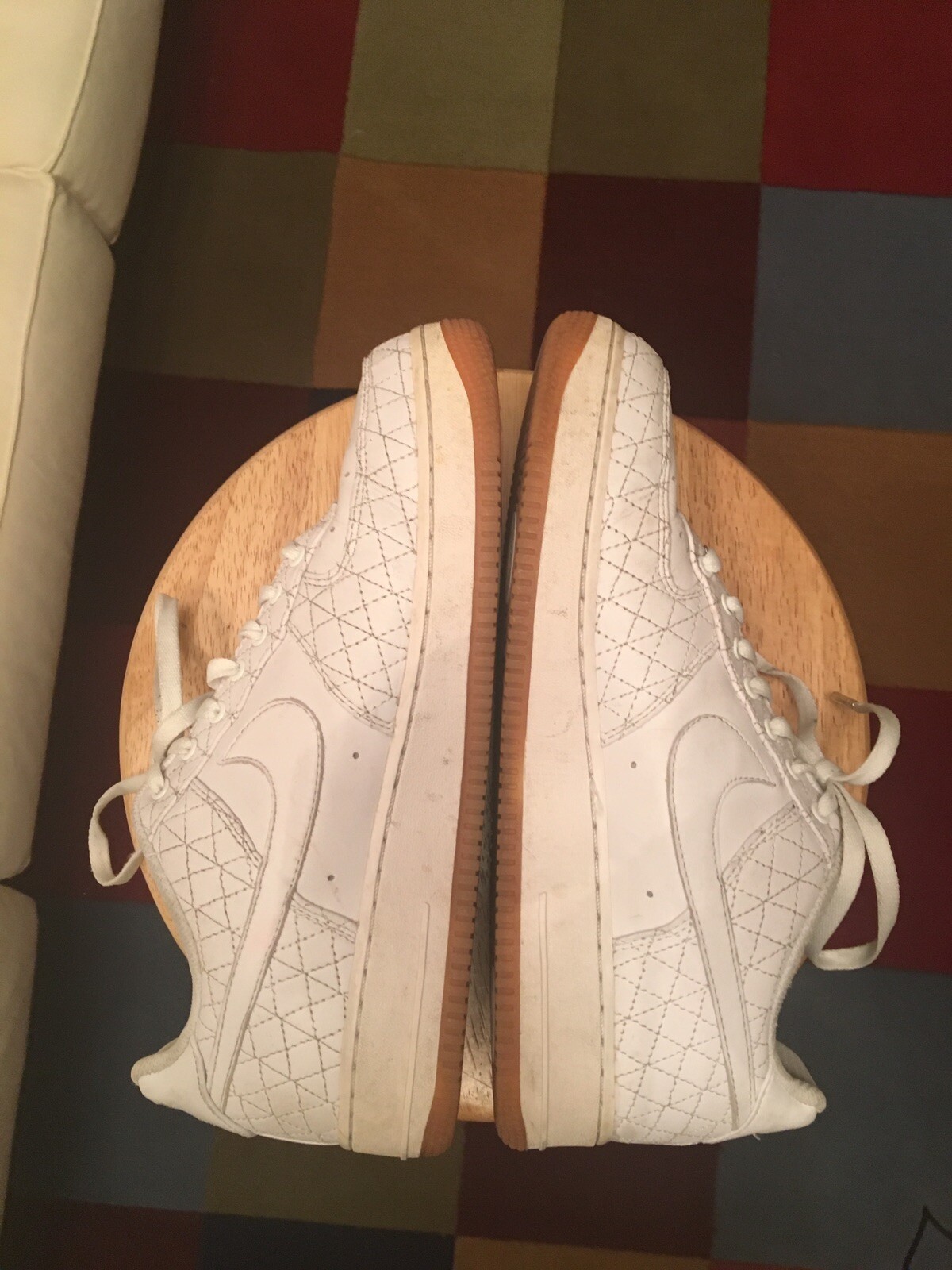 Size 11 - Nike Air Force 1 Premium Low White for sale online | eBay