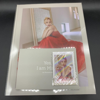 TWICE Yes I am Mina. Gray ver. Pink ver. Photobooks PCs