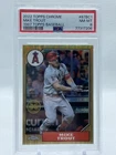 2022 Topps Chrome Mike Trout #87BC1 1987 Topps Baseball - PSA 8