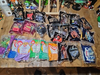 HUGE Lot of 24 McDonald's Happy Meal Toys Old And New