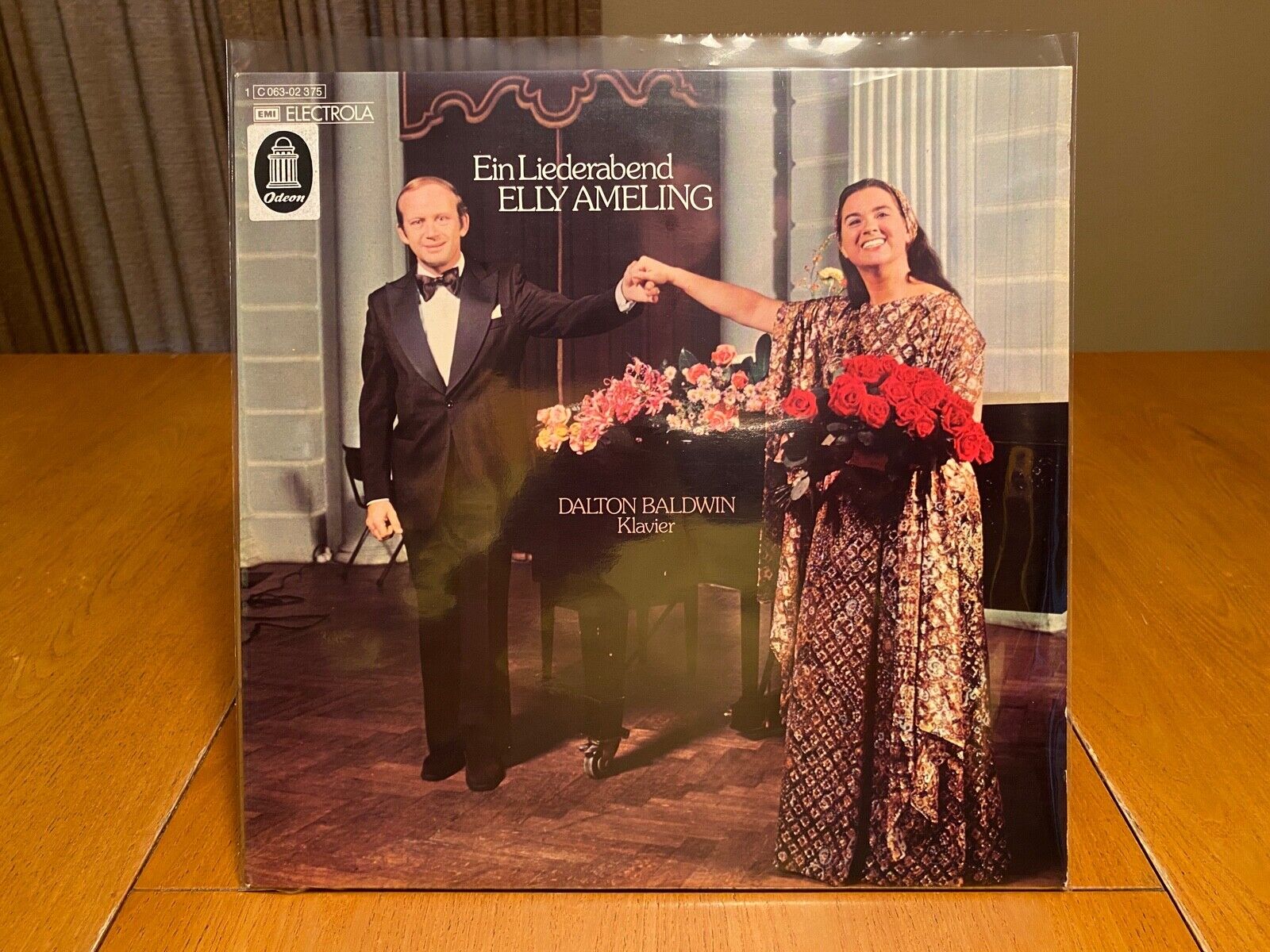 ELLY AMELING Ein Liederabend DALTON BALDWIN Electrola EMI Germany LP 1973 NM/NM