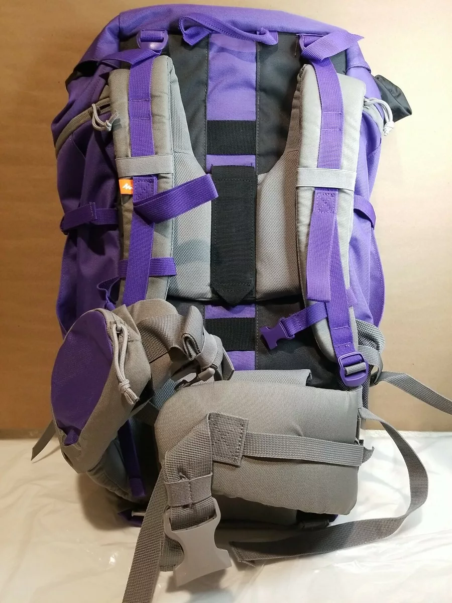 Size new Year Conclusion Quechua Forclaz 50 Purple & Gray Hiking Camping Survival Backpack | eBay Size new Year Conclusion Quechua Forclaz 50 Purple & Gray Hiking Camping Survival Backpack | eBay