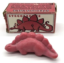 Vintage Fuller Brush Company Stegosaurus Dinosaur Soap Stupidest Animal