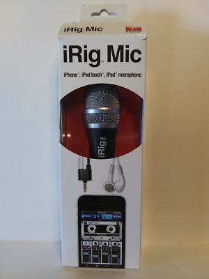 IRig Mic IK Multimedia Recording Microphone for IPhone, IPod Touch 