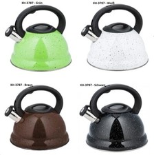 Wasserkessel Kettle Wasserkocher mit Pfeife Teekessel Design 3L, Kinghoff