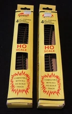 Vintage Model Power HO Scale 2-4 Pack 18" Curved Radius Track Unused!