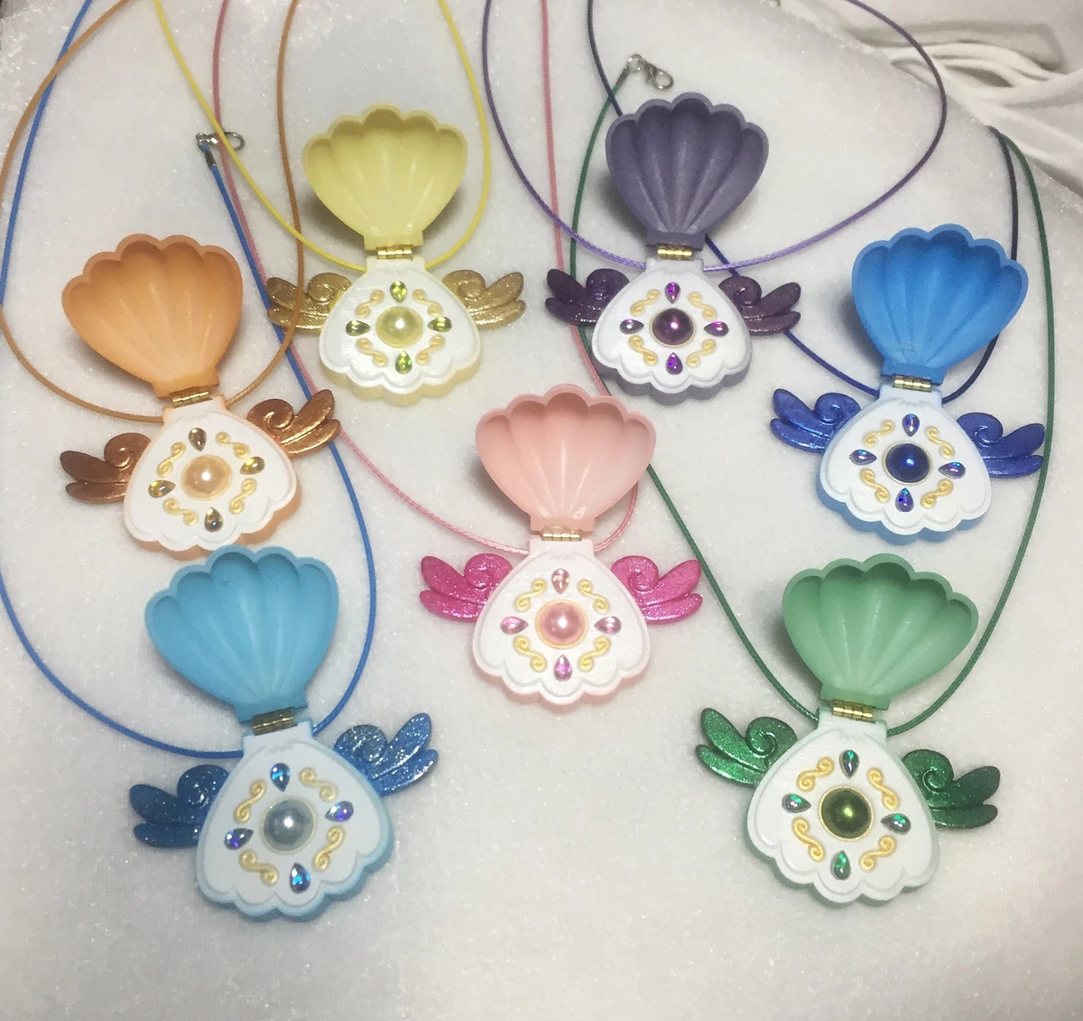 Cos Openable Shell Pendant Mermaid Melody Necklace Pichi Pichi