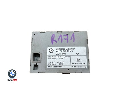 Mercedes SLK R171 Gateway Control Module ecu - A1715409245 - R171 Gateway